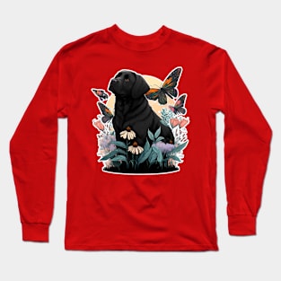 Black Labrador Retriever Long Sleeve T-Shirt